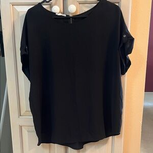 Maurices Classic Black Blouse